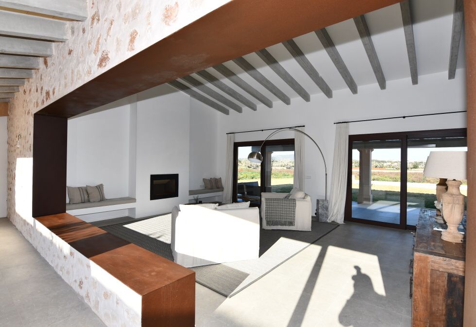  - Bonita casa de campo de nueva construcción con agradable patio interior cerca de Santanyi